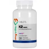 MyVita Witamina K2 MK-7 100 mcg 250 tabletek PROMOCJA!
