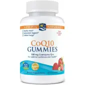 CoQ10 żelki 100 mg, truskawka, 60 sztuk Nordic Naturals