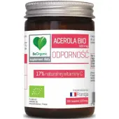 BeOrganic acerola 17% 500 mg 100 tabletek BIO 