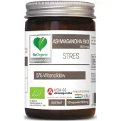 BeOrganic ashwagandha KSM-66® 5% 200mg x 50 kapsułek BIO