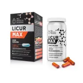 Licur MAX – płynna kurkumina micelarna 60 kapsułek Bio Medical Pharma 