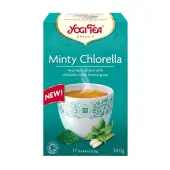 Herbata miętowa chlorella 17 saszetek BIO Yogi Tea 