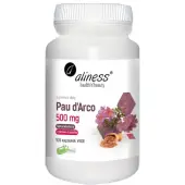 Aliness Pau d’Arco (sproszkowana kora Lapacho) 500mg 100 kapsułek