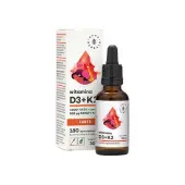 Witamina D3 4000 + K2 MK7 Forte 30 ml Aura Herbals