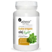 Aliness dzikie oregano olejek LIGHT 90 kapsułek miękkich