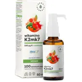 Witamina K2 100 mcg Vegan krople 50 ml Aura Herbals